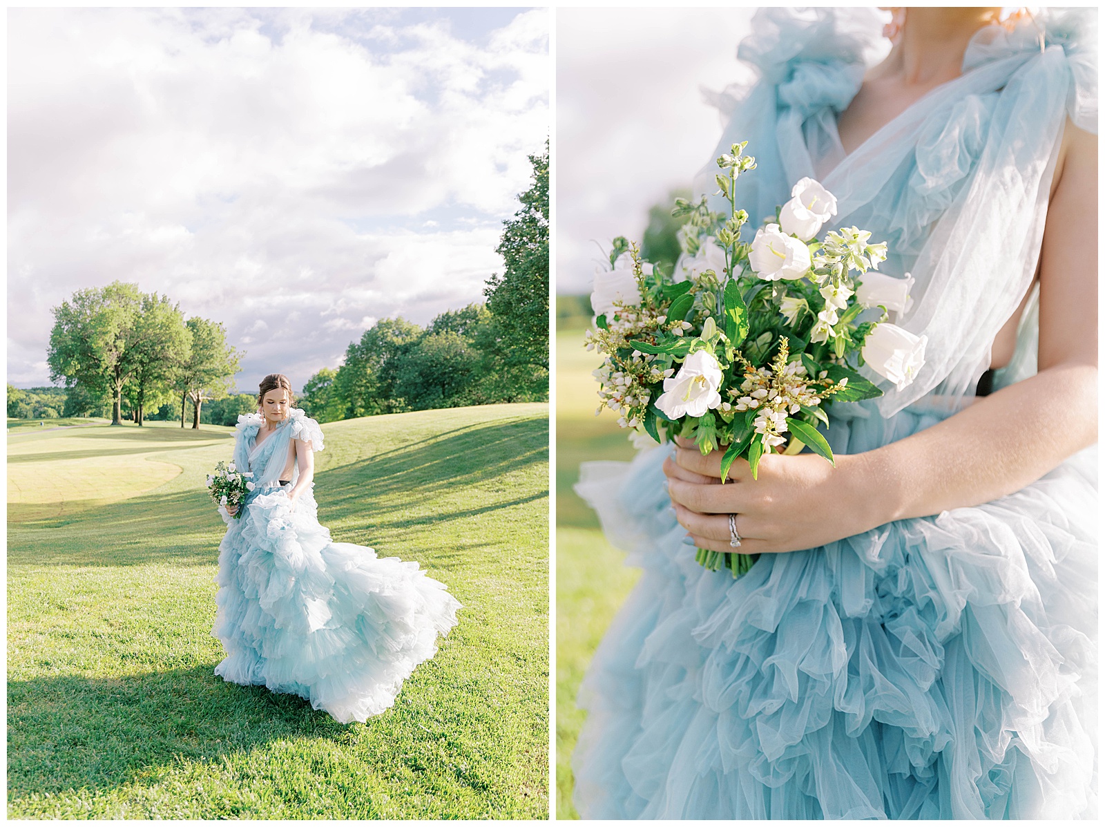 millia london gown blue willow bridal portraits